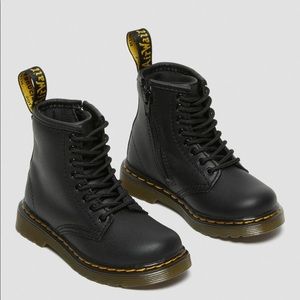 Doc Martens Toddler 1460 Softy T Leather Lace Up Boots
